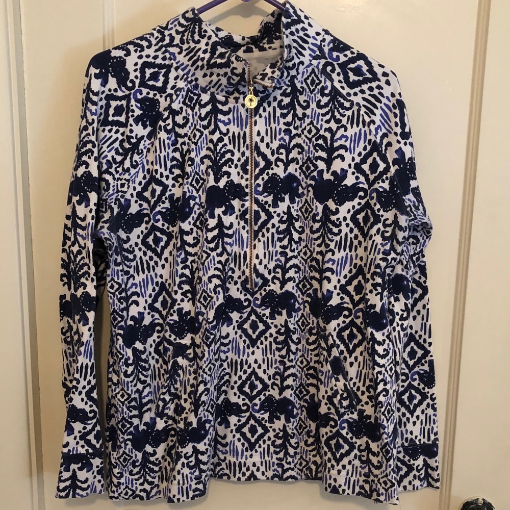 Lily Pulitzer quarter zip